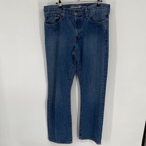 Eddie Bauer Men's Straight Denim Jeans Size 34x30